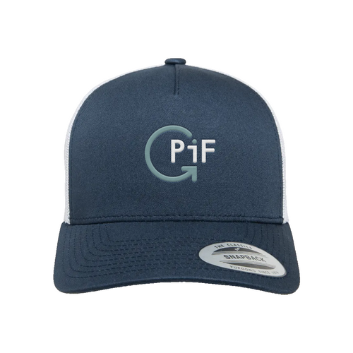 Retro Trucker Hat (Navy/White)